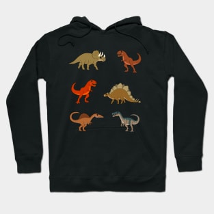 Different Types Of Dinosaurs Hoodie